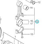 Northern Lights 719810-23100 - Connecting Rod Assembly 