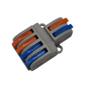 Philippi 221030061 - HKL 2-4 Lever Clamp 2 X 4 For Cable Splitting (10 Pcs.)