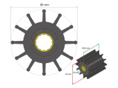 Albin 06-02-031 - Premium Impeller