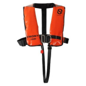 Ocean Safety Inflatable Lifejacket Worksafe Pro 150 N Auto Harness Orange PVC