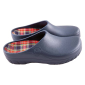 Gardy Jolly Fashion Clogs With Open Back, Blue, Size 43