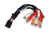Fusion Stereo Zone 1 & 2 Connector (RCA In for AUX 1) For Apollo Series/RA70/70N/BB100