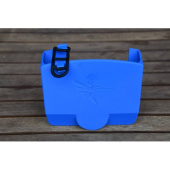 Humminbird TFA Transducer Protective Cover For Mega Live, Blue, Port Side