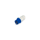 Plastimo 422192 - 220 V Straight male plug with deck gland IP44