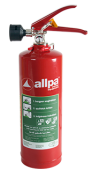 Allpa Ecocold Spray Foam Extuinguisher 2L, Ø110mm, H=285mm (405mm Incl. Handle) (Fire Class A+B+F)