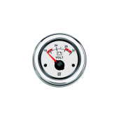 Vetus VLT24W - Voltmeter White, 24 V (20-32V), Hole Size Ø 52 mm