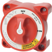 Blue Sea 5511EB - Battery Switches Dual Circuit Plus Series E Bulk
