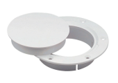 Marinco N10863DW - Nicro Snap-In Deck Plate 3" White