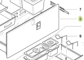 Isotherm SGC00310AA – Complete Upper Drawer for DR190 Inox Refrigerator