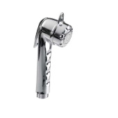 Nuova Rade 196480 - Shower Head, ABS, Long, 1/2'' Thread, Chrome