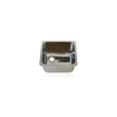 Barka Sink Single Stainless Steel 29x34x20 Left, Built-in
