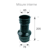 Finnord Exhaust Sleeve Coupling For 140/165 HP Engine