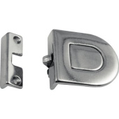 Plastimo 63636 - Flush Locks - Chrome Brass - 50 X 42
