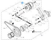 Vetus 18-14446 - Whisper Power Alternator complete, 24V-75A including Controller and Pulley 79mm