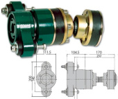 Aquadrive Shaft Coupling Extended CV15