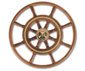 Stazo Retro Classic Brass Steering Wheel Type 07