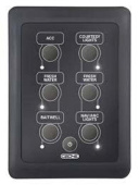 CZone 6-Way Waterproof Keypad 2x3 Portrait