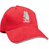 Lalizas 40664 - Sailing Cap With Attachment Cord Red