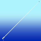 Glomex RA112 RA112 VHF Antenna - 3DB - 1.5M Fiber With 4.5M Nylon Base Cable