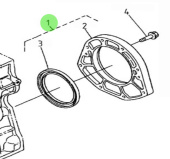 Nanni Diesel 970310826 - Bearing Case Cover Assembly for 4.330TDI and N4.115 Engines