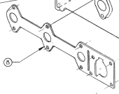 Northern Lights 11-33101 - Exhaust Manifold Gasket