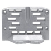 MG Duff CM982277Z Bombardier Johnson Evinrude Zinc Block / Waffle Anode 0.82 kg