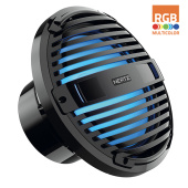Hertz HMS 10 B2-LD-C - 10" Marine Subwoofer 2 Ohm Black RGB LED