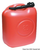 Osculati 18.350.22 - Eltex Heavy-Duty Fuel Jerrycan 10 L – Flexible Pouring Spout Included