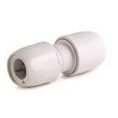 Hep2O Straight Coupling 2x Push-Fit Connector