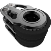 Lewmar 29906602BK - Racing Double Foot Block 60 mm
