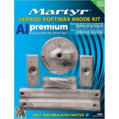 Martyr Aluminium Anode Kit For Mercury Verado L4 - Optimax