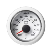 Veratron Marine ViewLine Ammeter 150A White 52mm - DLRW