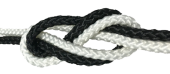 Allpa Allcord-22, Braided Polyester (Pa), Ø6mm, Black, 200m