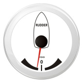 VDO A2C59512411 - Rudder angle indicator -45° / +45° White ViewLine 85 mm