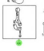 Nanni Diesel 970312143 - Connecting Rod Sub-Assembly for T4.155 and 4.380TDI Engines