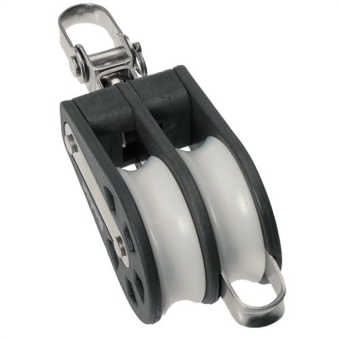 Barton Marine Double Swivel Block + Becket