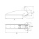 Quick FSBE650MH7405A0 - BOW ROLLER L650 MOD.2 INOX Quick FSBE650MH7405A0 - BOW ROLLER L650 MOD.2 INOX