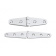 Marine Town Mirror Polished Hinges 104x26 mm