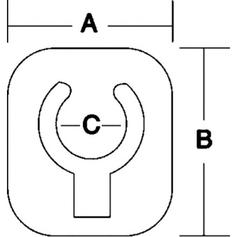 Nuove Rade Recessed Clip