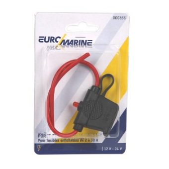 Euromarine Flywheel Fuse Holder For Plug-in Fuse + LED Indicator