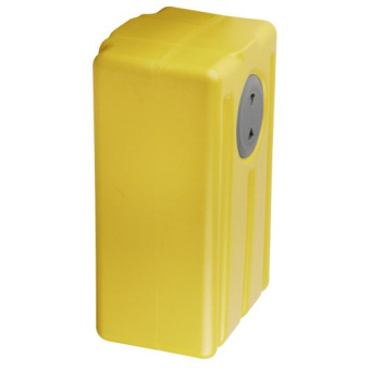 Allpa Polyethylene Waste Water Tank, Upright Version, 73L, 290x750x390mm