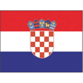 Croatia Marine Flag 20X30 cm