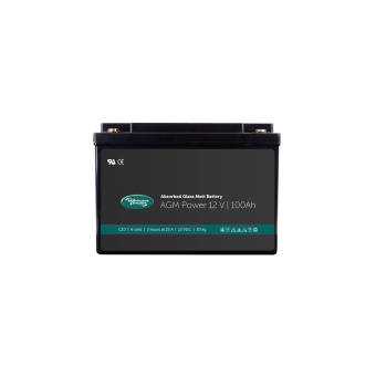 Whisper Power 40290031 - AGM battery 12 V - 100 Ah