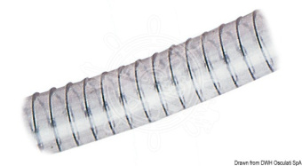 Osculati 18.002.15 - Spiral reinforced hose 16 x 22 mm (60 m)