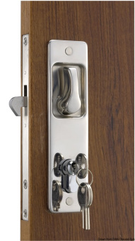 Osculati 38.128.21 - Yale-Type External Lock 16/38 mm With Projecting Hook