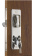 Osculati 38.128.21 - Yale-Type External Lock 16/38 mm With Projecting Hook