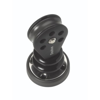 Barton N12170 - Single Stand Up Block with Soft Plastic Spring Size 2 35mm – Ball Bearing, Ø35mm Sheave, Max Rope 8mm