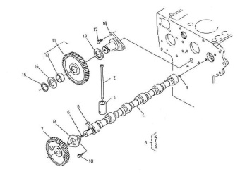 Nanni Diesel 970307924 - GEAR,CAMSHAFT for 5.250TDI/5.280HE