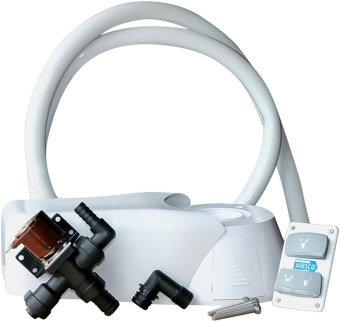 Jabsco 37055-0092 - Conversion Kit Quiet Electric Toilet 12V with Solenoid