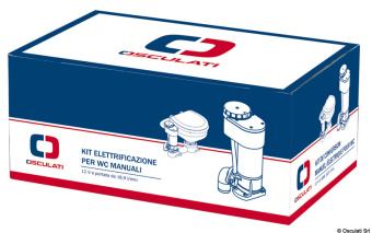 Osculati Electric Toilet Conversion Kit 12V - 50.205.32